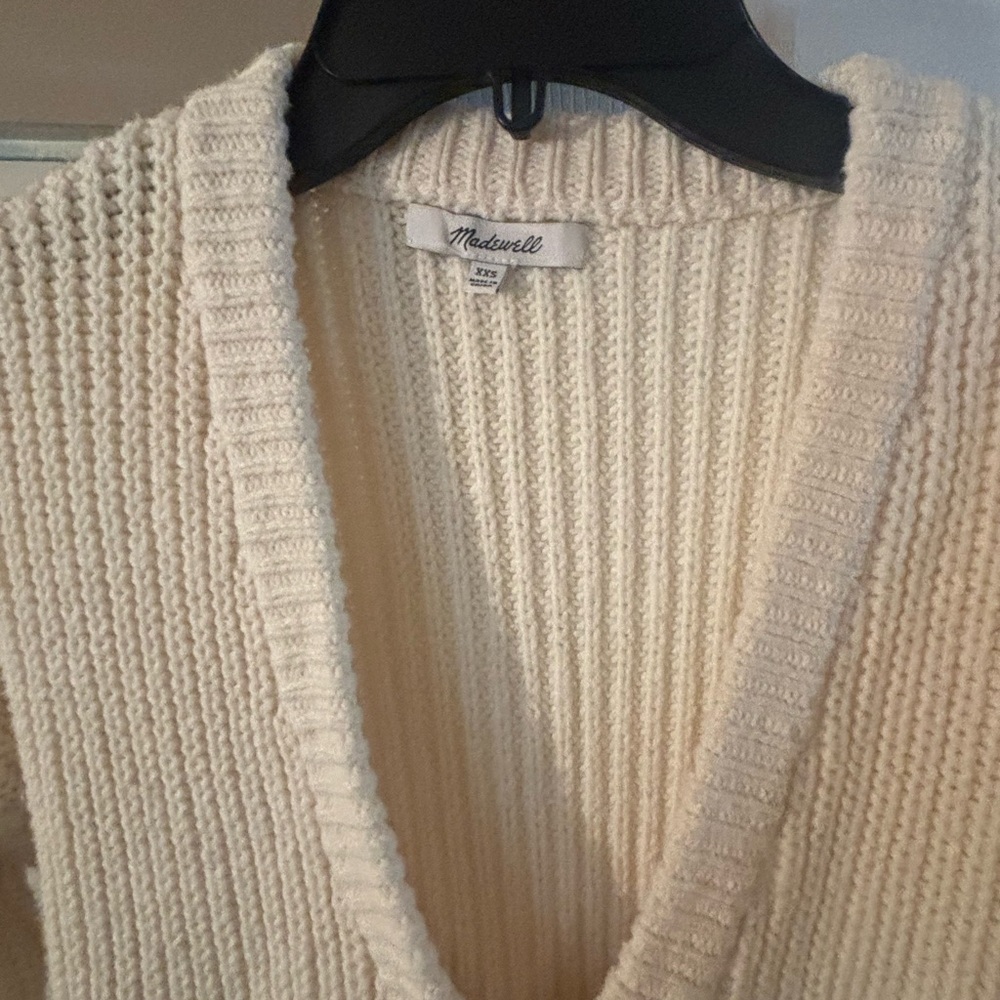 MADEWELL CREAM COLOR SWEATER. - Picture 3 of 5
